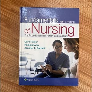 Fundamentals of Nursing 9th Edition Hardcover Textbook